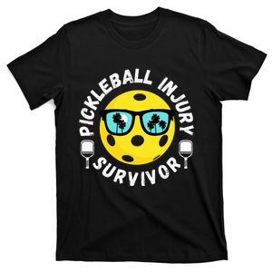 Pickleball Injury Survivor Dink Player Paddleball Team T-Shirt