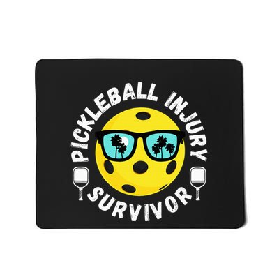 Pickleball Injury Survivor Dink Player Paddleball Team Mousepad