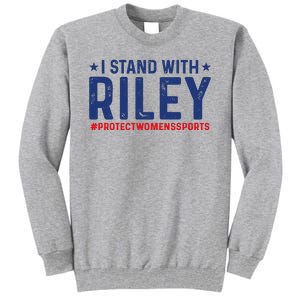 #ProtectWomensSports I Stand With Riley Gaines Tall Sweatshirt