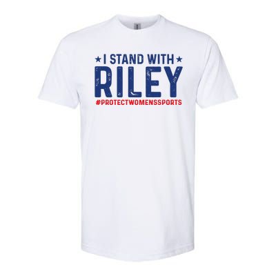 #ProtectWomensSports I Stand With Riley Gaines Softstyle® CVC T-Shirt