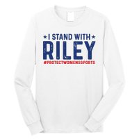 #ProtectWomensSports I Stand With Riley Gaines Long Sleeve Shirt