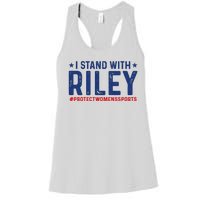 #ProtectWomensSports I Stand With Riley Gaines Women's Racerback Tank