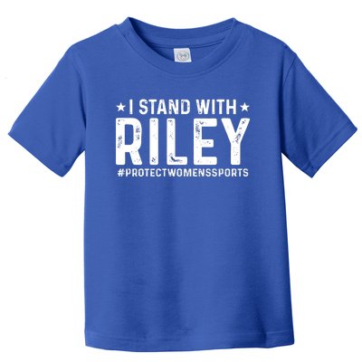 #ProtectWomensSports I Stand With Riley Gaines Toddler T-Shirt