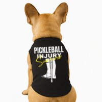 Pickleball Injury Survivor Funny Dink Player Team Paddleball Doggie Tank