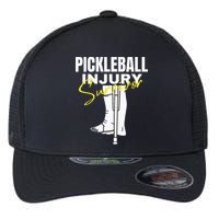 Pickleball Injury Survivor Funny Dink Player Team Paddleball Flexfit Unipanel Trucker Cap