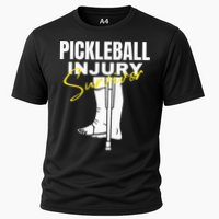 Pickleball Injury Survivor Funny Dink Player Team Paddleball Performance Shirt