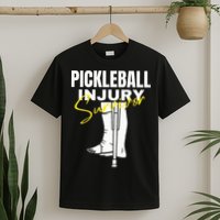 Pickleball Injury Survivor Funny Dink Player Team Paddleball T-Shirt