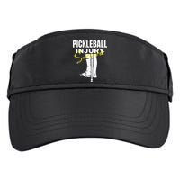 Pickleball Injury Survivor Funny Dink Player Team Paddleball Adult Drive Performance Visor