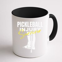 Pickleball Injury Survivor Funny Dink Player Team Paddleball Mug