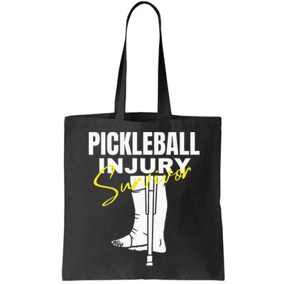 Pickleball Injury Survivor Funny Dink Player Team Paddleball Bag