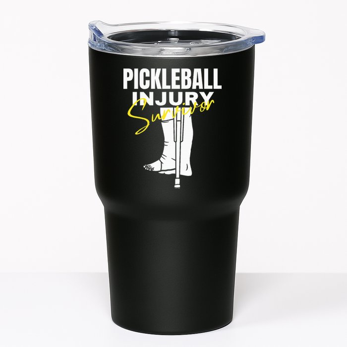Pickleball Injury Survivor Funny Dink Player Team Paddleball Tumbler