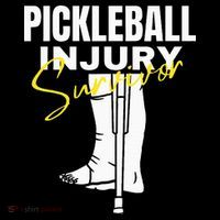 Pickleball Injury Survivor Funny Dink Player Team Paddleball PosiCharge Competitor Tank