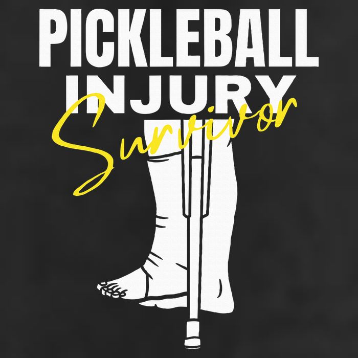 Pickleball Injury Survivor Funny Dink Player Team Paddleball Hat
