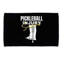 Pickleball Injury Survivor Funny Dink Player Team Paddleball Microfiber Hand Towel