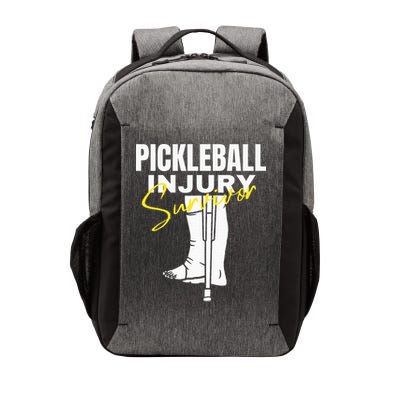 Pickleball Injury Survivor Funny Dink Player Team Paddleball Vector Backpack