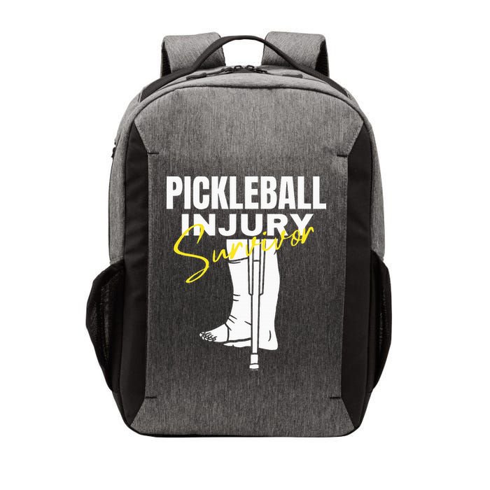 Pickleball Injury Survivor Funny Dink Player Team Paddleball Vector Backpack