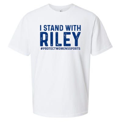 #ProtectWomensSports I Stand With Riley Gaines Sueded Cloud Jersey T-Shirt