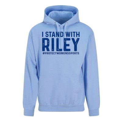 #ProtectWomensSports I Stand With Riley Gaines Unisex Surf Hoodie