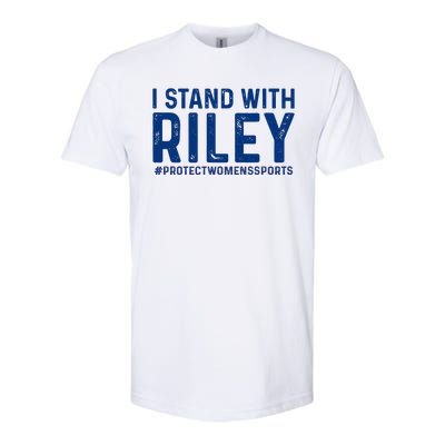 #ProtectWomensSports I Stand With Riley Gaines Softstyle CVC T-Shirt