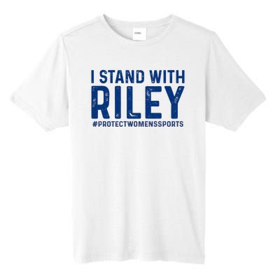 #ProtectWomensSports I Stand With Riley Gaines Tall Fusion ChromaSoft Performance T-Shirt