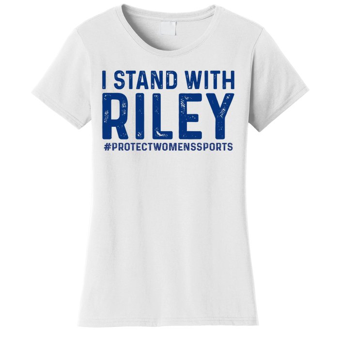 #ProtectWomensSports I Stand With Riley Gaines Women's T-Shirt