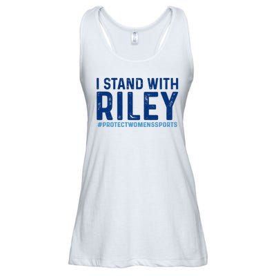 #ProtectWomensSports I Stand With Riley Gaines Ladies Essential Flowy Tank