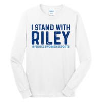 #ProtectWomensSports I Stand With Riley Gaines Tall Long Sleeve T-Shirt