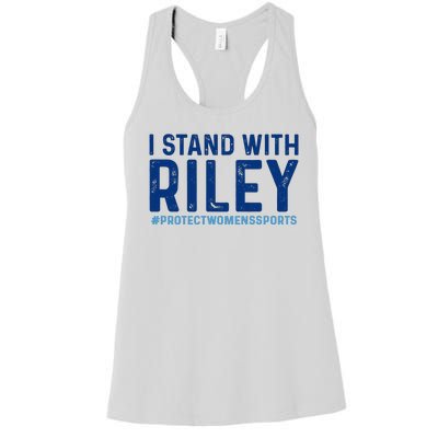 #ProtectWomensSports I Stand With Riley Gaines Women's Racerback Tank