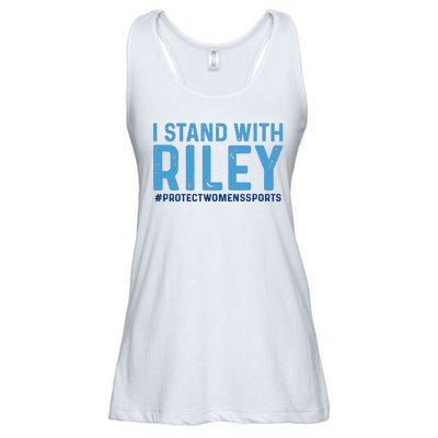 #ProtectWomensSports I Stand With Riley Gaines Ladies Essential Flowy Tank