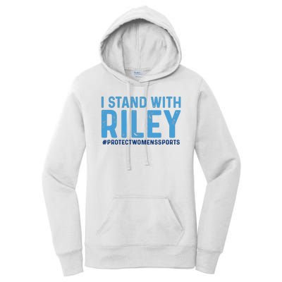 #ProtectWomensSports I Stand With Riley Gaines Women's Pullover Hoodie