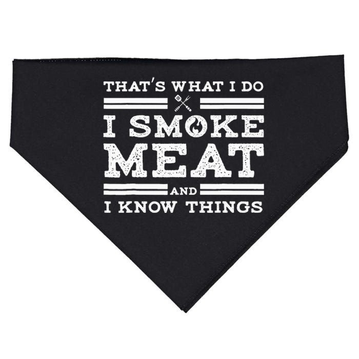 Pitmaster I Smoke Meat Bbq Smoker Grill USA-Made Doggie Bandana