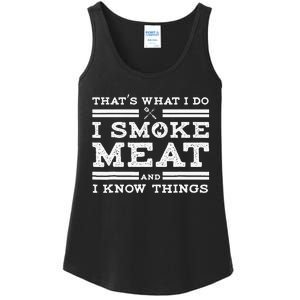 Pitmaster I Smoke Meat Bbq Smoker Grill Ladies Essential Tank