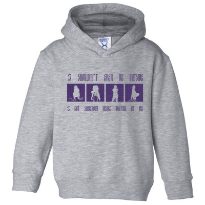 Partynextdoor I ShouldnT Even Be Outside Toddler Hoodie