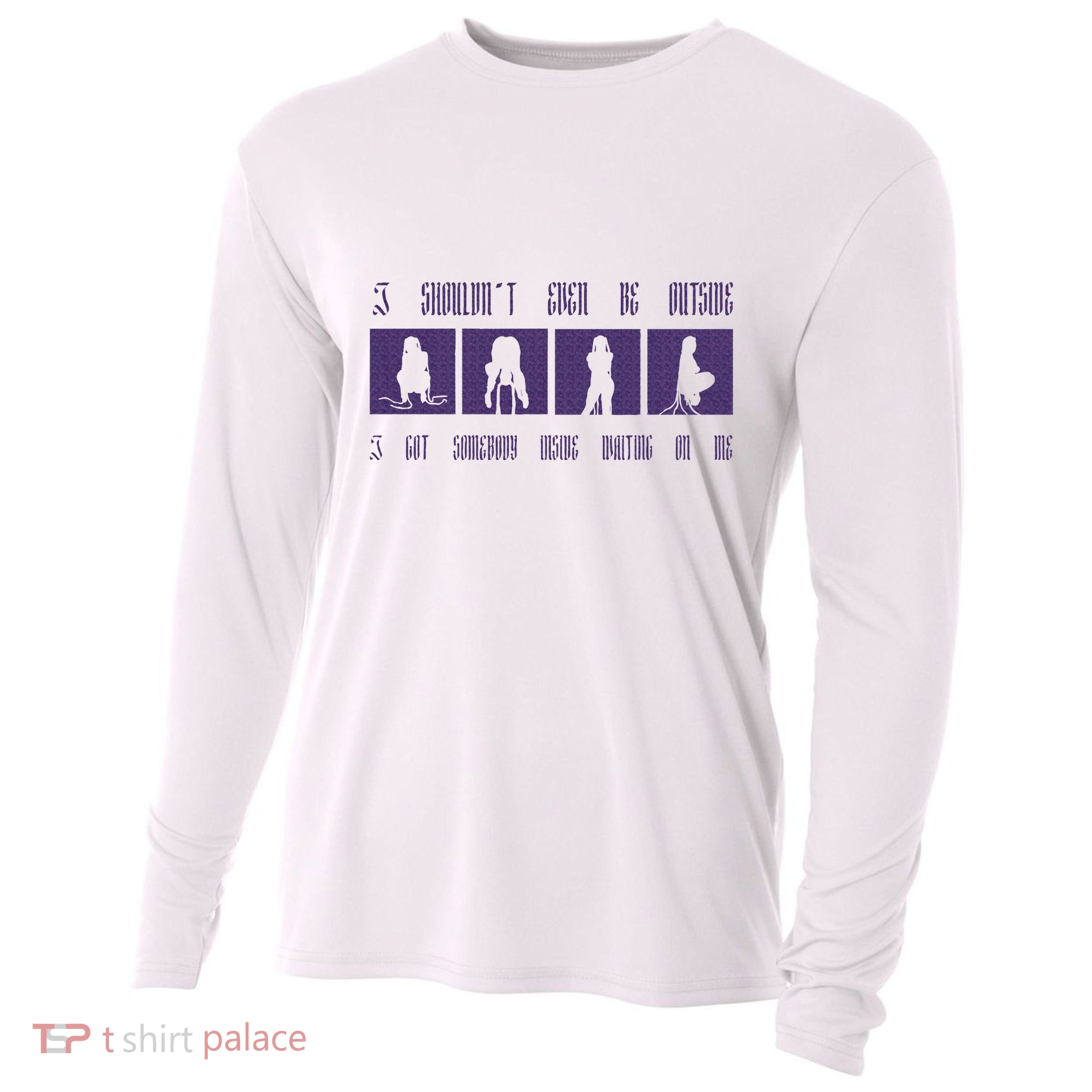 Partynextdoor I ShouldnT Even Be Outside Cooling Performance Long Sleeve Crew