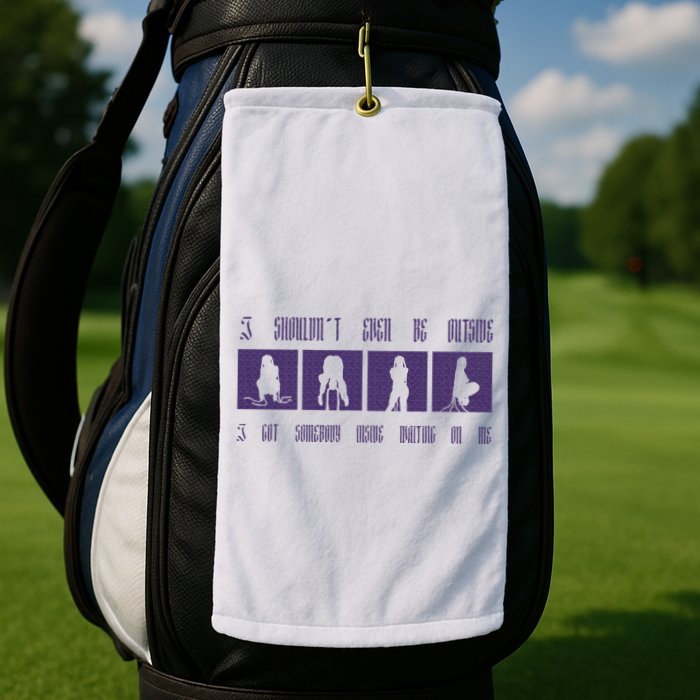 Partynextdoor I ShouldnT Even Be Outside Golf Towel