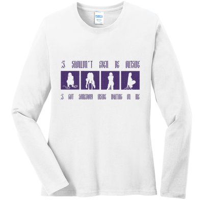 Partynextdoor I ShouldnT Even Be Outside Ladies Long Sleeve Shirt