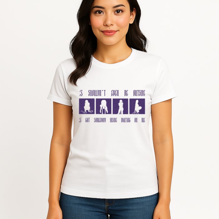 Partynextdoor I ShouldnT Even Be Outside Womens T-Shirt