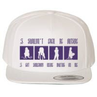 Partynextdoor I ShouldnT Even Be Outside Wool Snapback Cap
