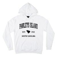 Pawleys Island South Carolina Sc Vintage Established Athletic Sports Hoodie