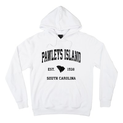 Pawleys Island South Carolina Sc Vintage Established Athletic Sports Hoodie