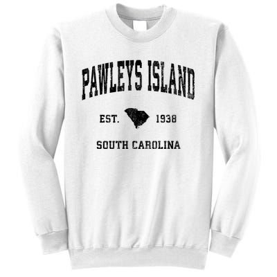 Pawleys Island South Carolina Sc Vintage Established Athletic Sports Sweatshirt