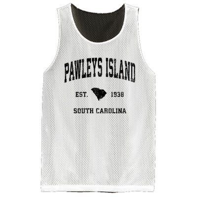 Pawleys Island South Carolina Sc Vintage Established Athletic Sports Mesh Reversible Basketball Jersey Tank