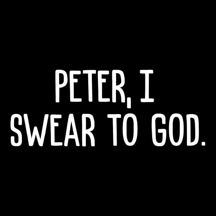 Peter, I Swear To God Youth Performance Sprint T-Shirt