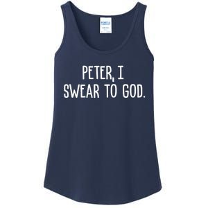 Peter, I Swear To God Ladies Essential Tank