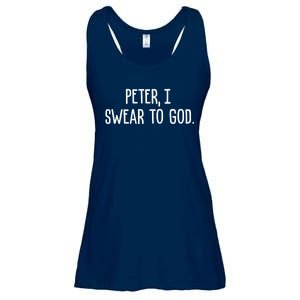 Peter, I Swear To God Ladies Essential Flowy Tank