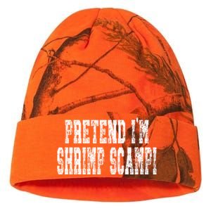 Pretend Im Shrimp Scampi Cute Gift Easy Halloween Costume Gift Kati Licensed 12" Camo Beanie