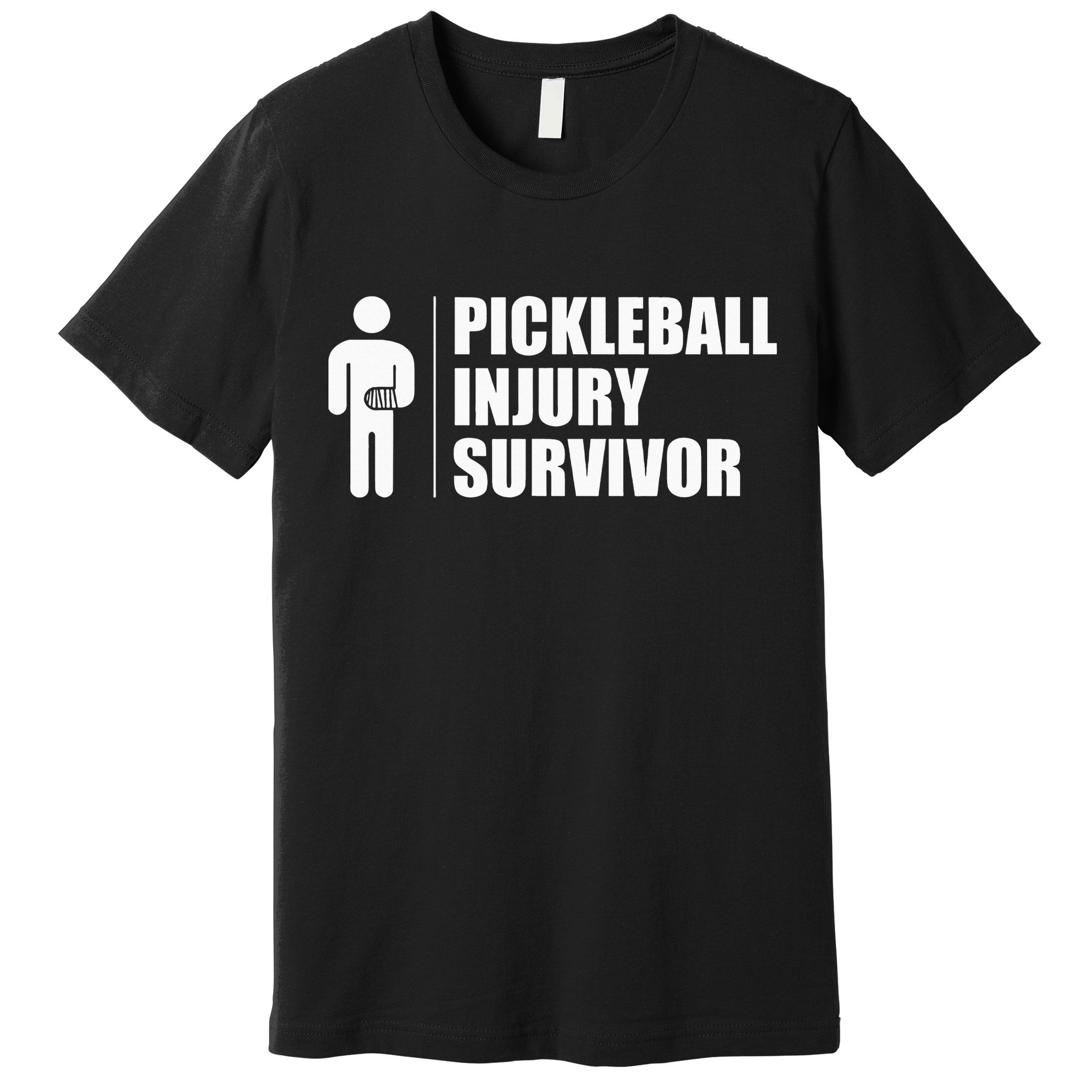 Pickleball Injury Survivor Premium T-Shirt