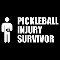 Pickleball Injury Survivor Cropped Pullover Crew