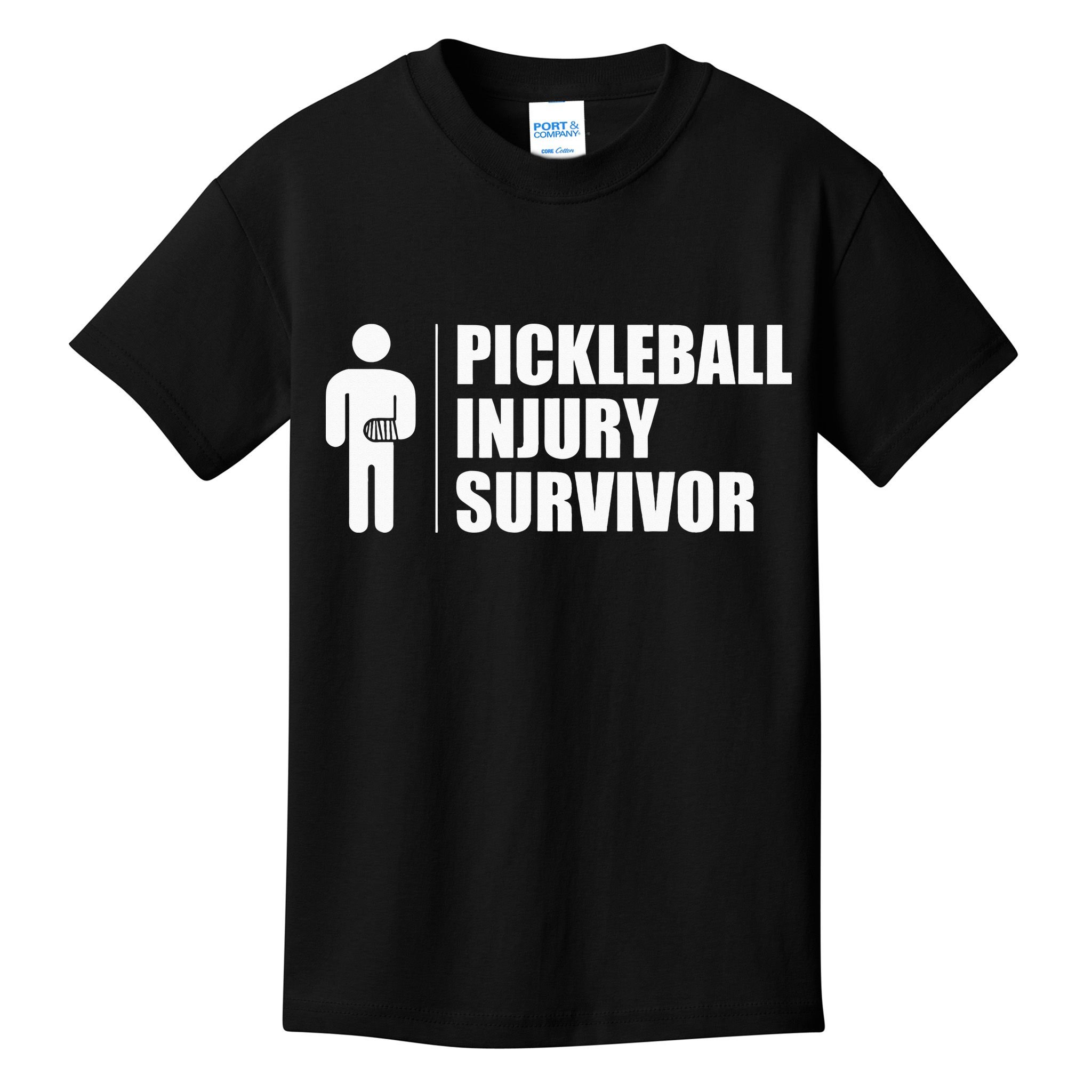 Pickleball Injury Survivor Kids T-Shirt