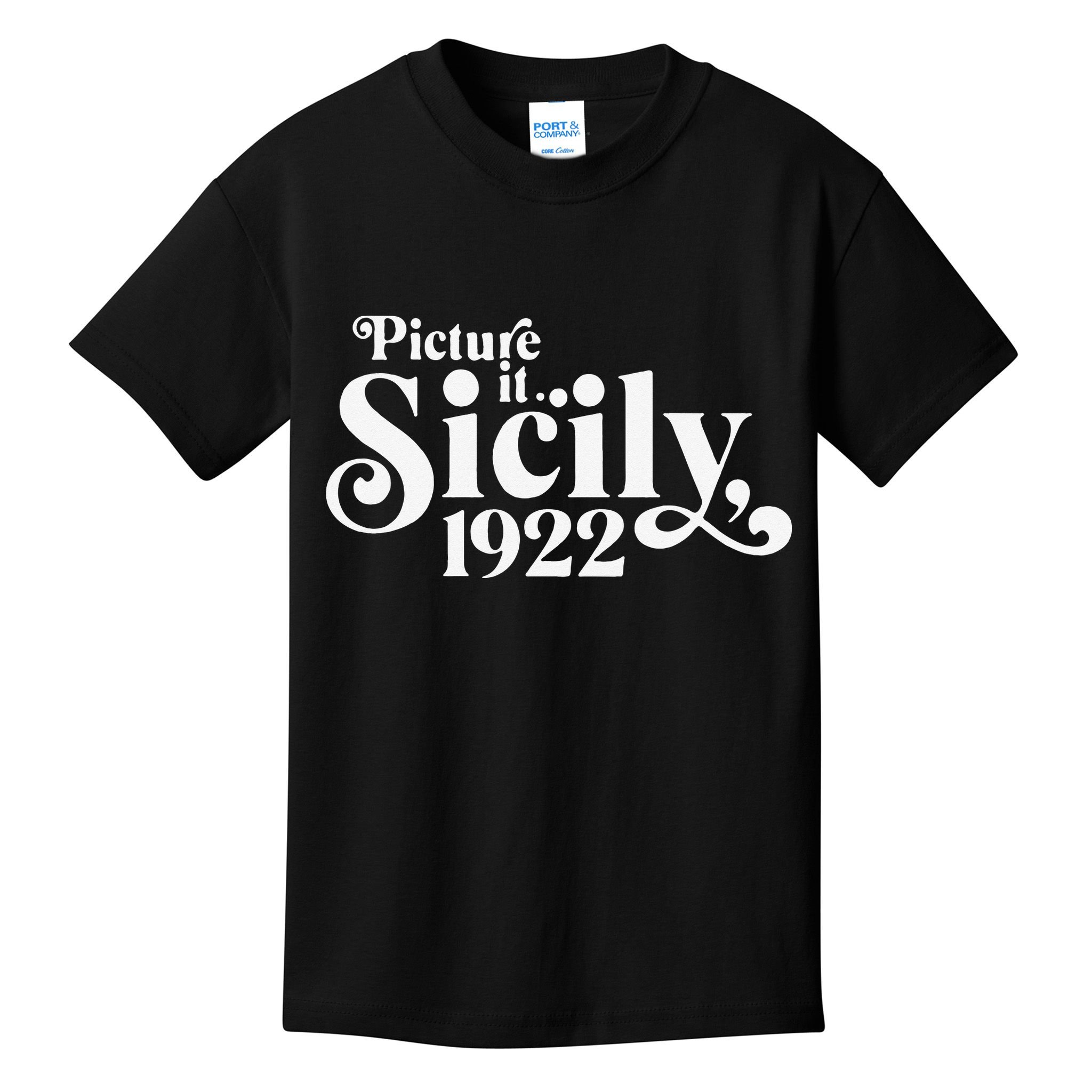Picture It Sicily 1922 Kids T-Shirt